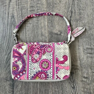 Vera Bradley Very Berry Paisley Wristlet Wallet